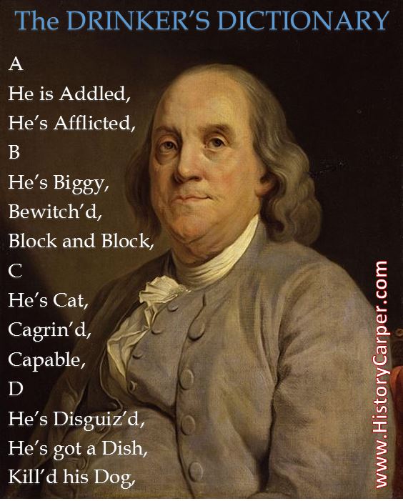 Benjamin Franklin's The Drinker's Dictionary
